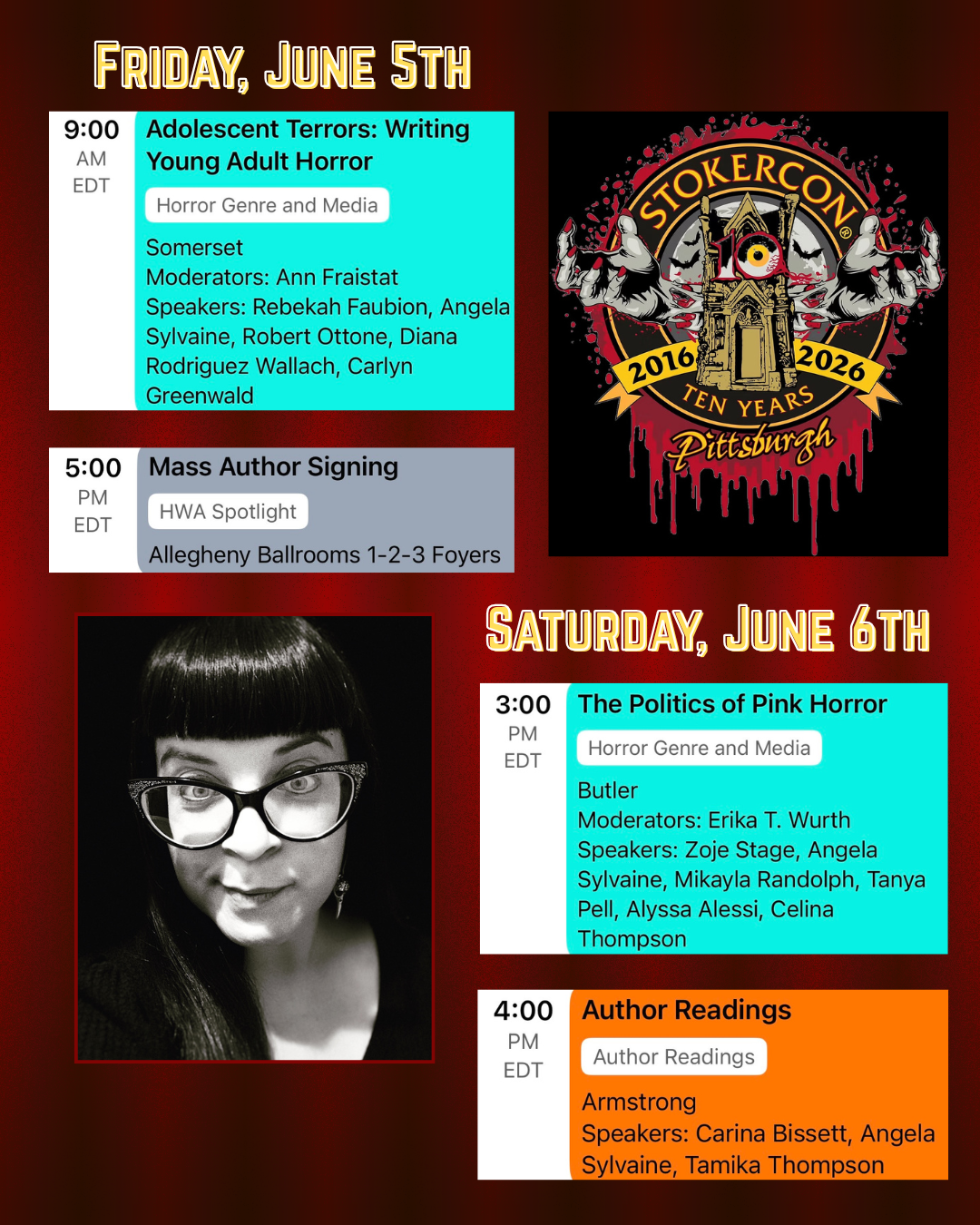 Stoker Con 2026 schedule